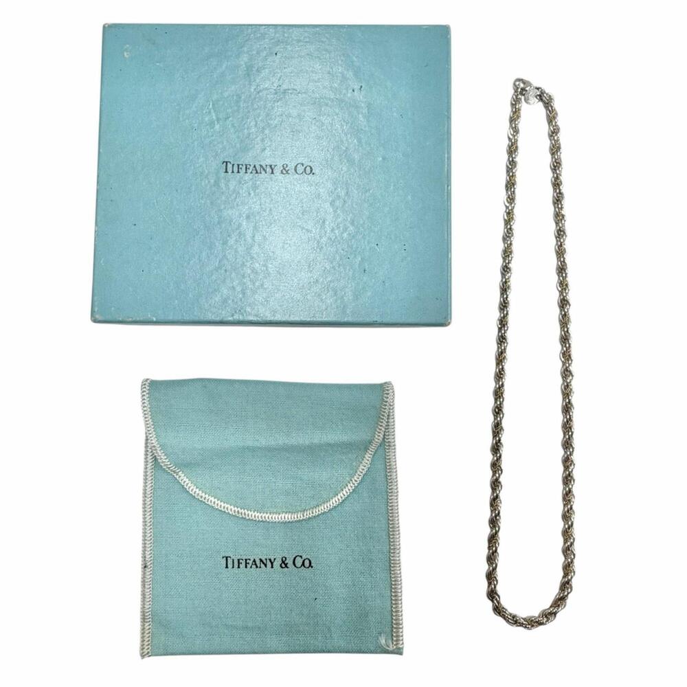 TIFFANY 18k Gold Necklace - Picture 2 of 8